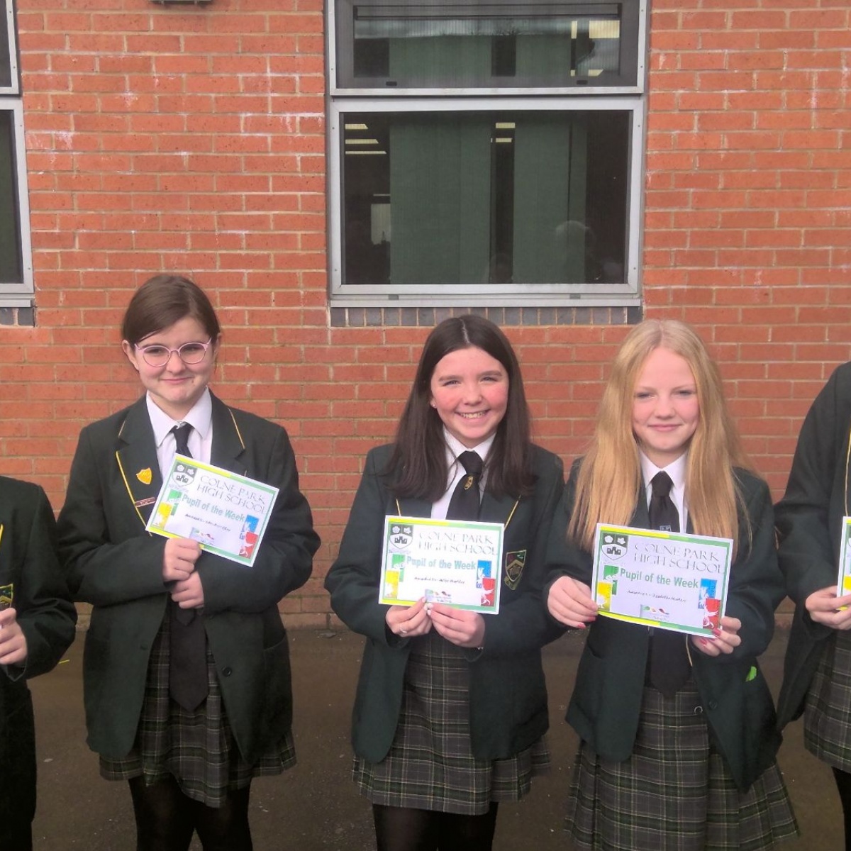 Colne Park High School - Week 13 Pupils of the Week!